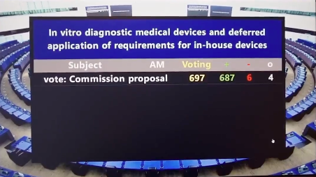 complearhealth's tweet photo. #IVDR amendment to transitional provisions (art. 110) is moving now to the European Council #EPSCO and should take long to become official. This will give extra time for some manufacture for the transition. https://t.co/qMckvqmJ9K