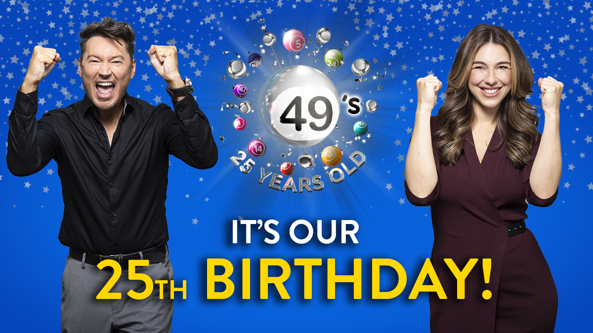 49sdraw's tweet photo. Happy 25th Anniversary to #49sdraw!🎉Today we celebrate all our great times, and want to thank everyone for their support over the years!🎊🎂😄 https://t.co/tROSvMXI3G