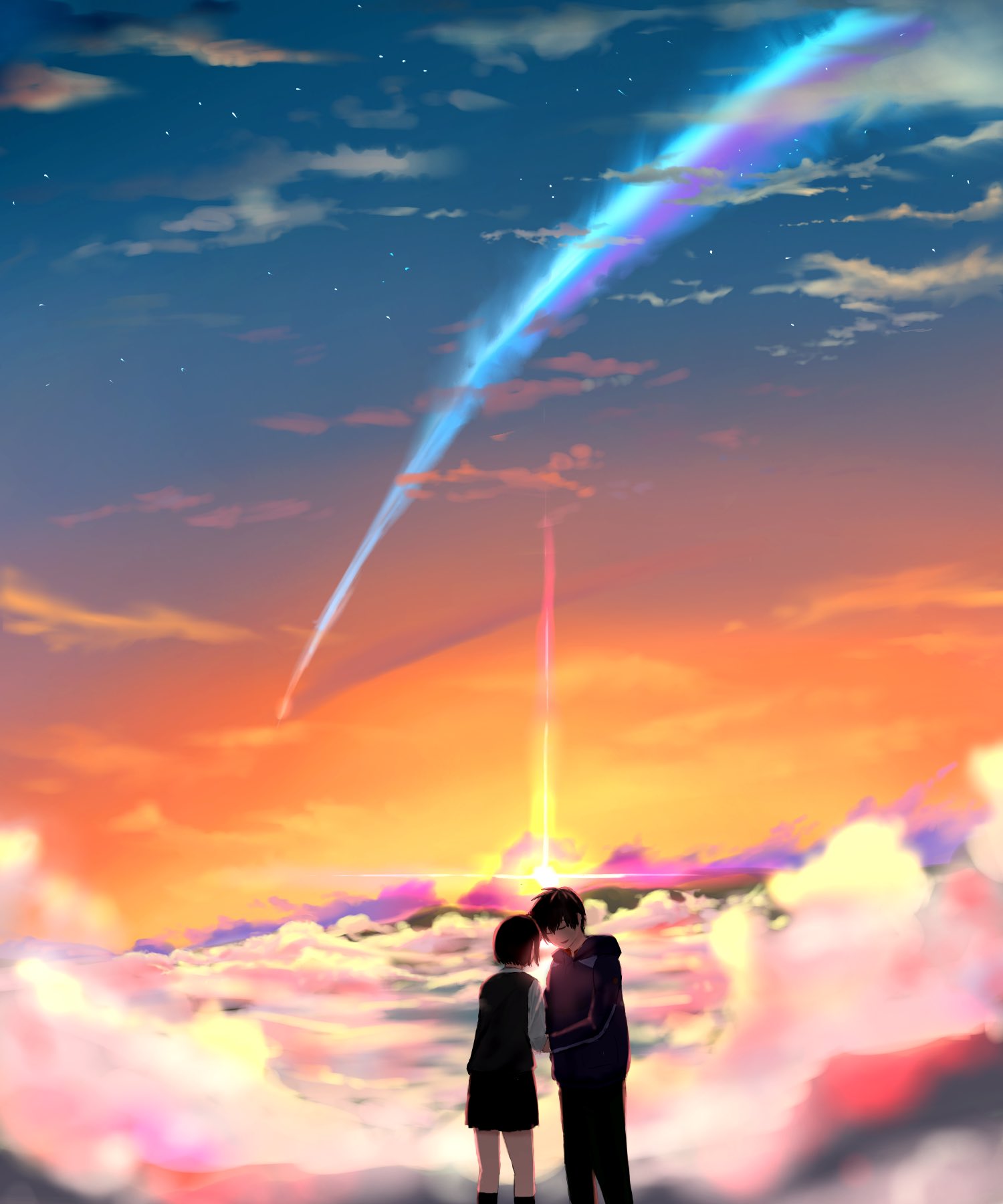 なぅ フォロバ100 君の名は より かたわれ時 新海監督最新作の制作発表を受け 描かせていただきました 来年の秋が待ち遠しい 君の名は すずめの戸締まり 新海誠 絵描きさんと繋がりたい デジタルイラスト フォロバ100 T Co