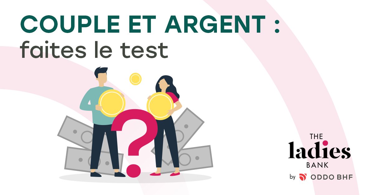 Ladies_Bank's tweet photo. L’argent au sein du couple, sujet tabou ? Et vous, comment gérez-vous les questions financières dans votre couple ? ⬇️
Répondez à notre quiz ! ▶️https://t.co/xulKv2leBK
#LadiesBank #Couple #Argent #Patrimoine https://t.co/29JILXoplY