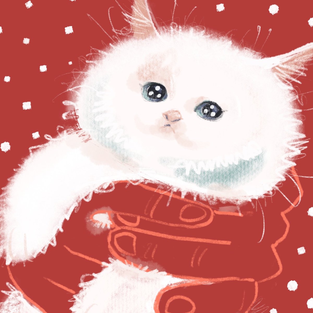「長崎の救出された猫 」|谷口 菜津子のイラスト