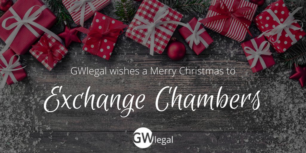 GWlegal's tweet photo. Wishing all at @ExchangeC a #MerryChristmas and #HappyNewYear! 🎄🎅
We hope you have a fantastic #festive period 🙂☃️ https://t.co/yG2WBeK09p
#Christmas #FestiveMessage #FestiveTime #Liverpool #LawFirm #B2B https://t.co/7yVJRle8K3