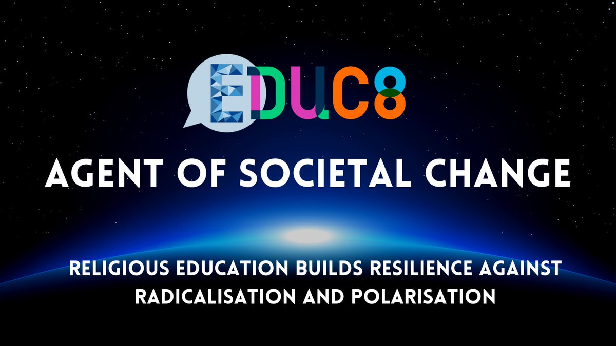 EDUC8_Project's tweet photo. 📢We're hosting Agent of Societal Change on 20 DEC❗

👨‍🏫Speaker: Christos Fradellos, teacher of Orthodox religion 
⚡Subject: "Greek Experience with EDUC8 and the Value of the Project in Mono-Religious Educational Settings"

✍🏽Register now! 👇🏼
https://t.co/rIqc6vgdPg https://t.co/QuYArYA8fL