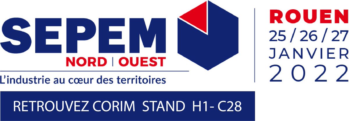 Corim_solutions's tweet image. Quoi de mieux que d&apos;entamer 2022 en se retrouvant au salon @sepemindustries de Rouen ? Notre équipe vous donne rendez-vous du 25 au 27 janvier, stand H1-C28, pour échanger avec vous sur vos projets GMAO.

#GMAO #maintenance #softwaredevelopment