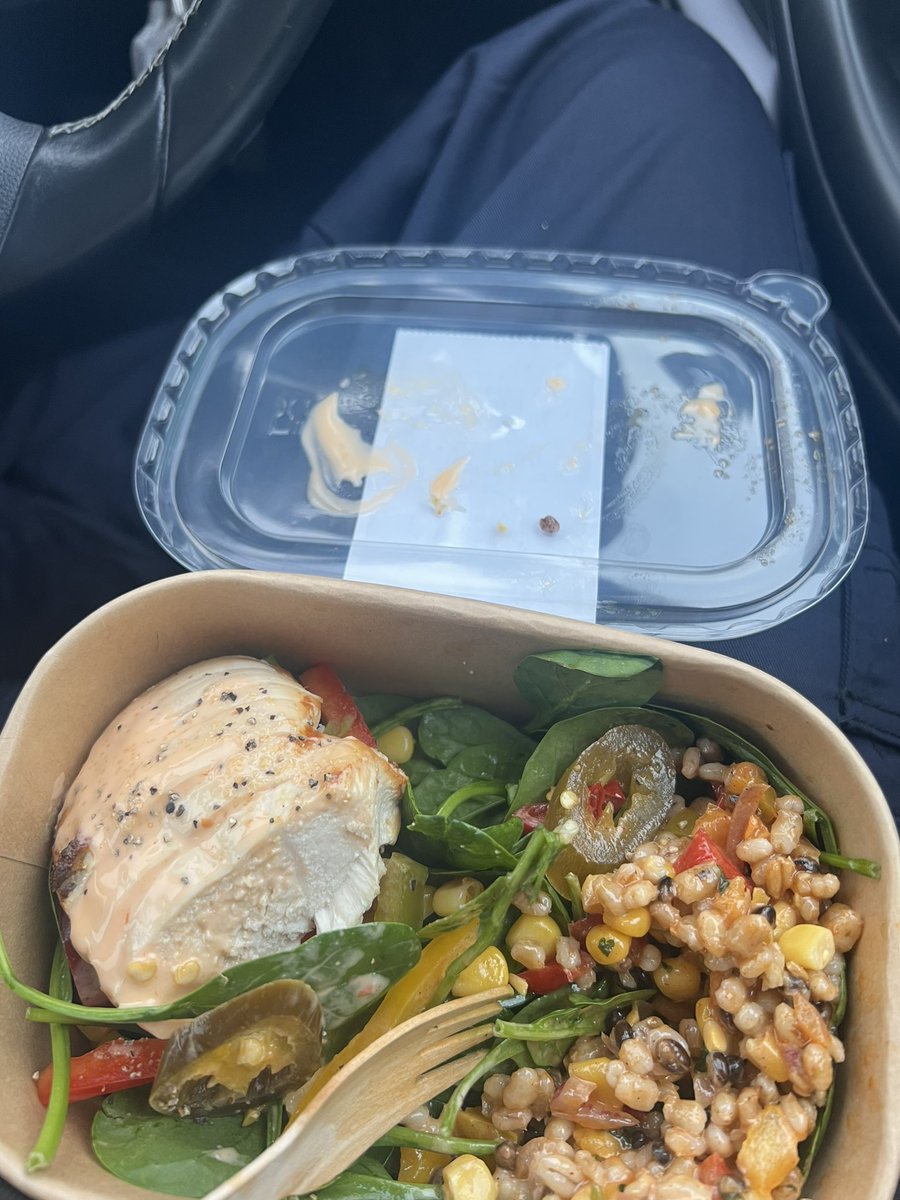 jackbrimble's tweet photo. @Morrisons I just cracked my tooth on a stone i found in my salad WTF? https://t.co/OGfXJNKsGs