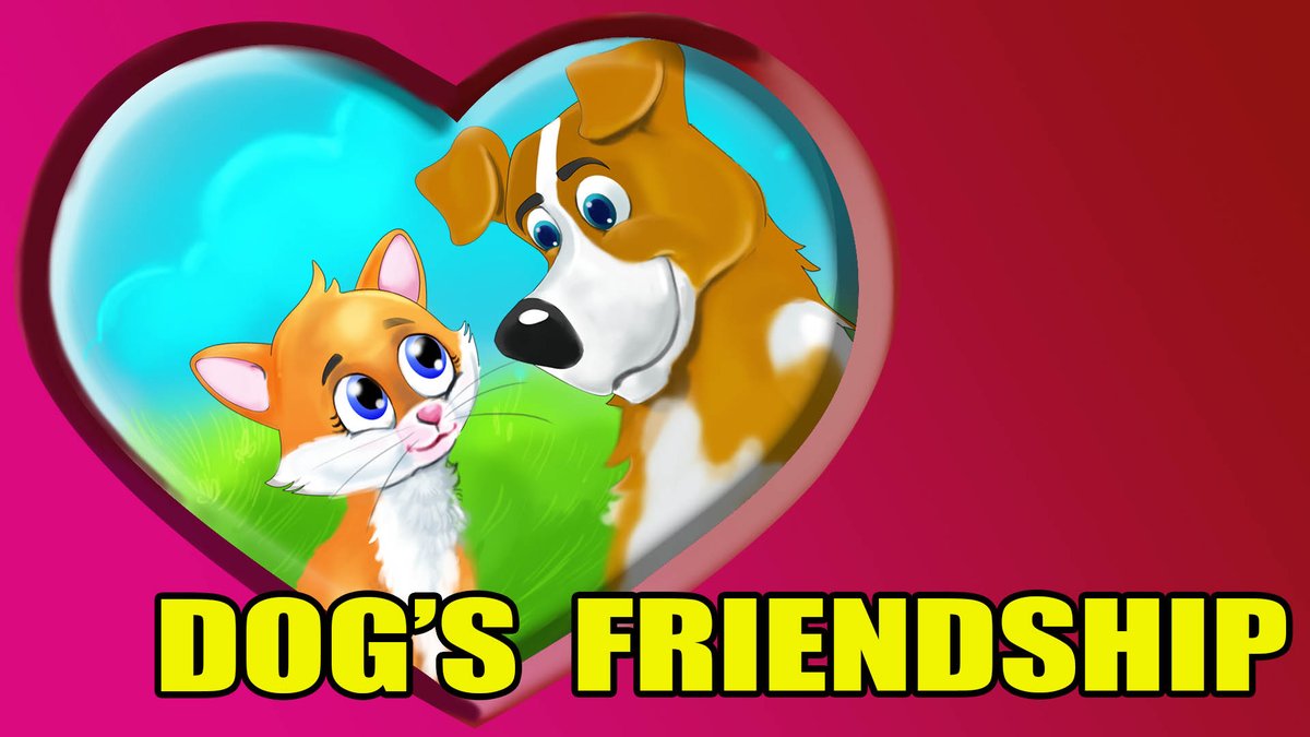 Mct_English's tweet photo. Dog's Friendship | English Animal Stories | English Cartoon

https://t.co/FFK6ekK8y9

#DogsFriendship #EnglishAnimalStories #EnglishCartoon #MahaCartoonTvEnglish #EnglishStories #TeenStory #CartoonInEnglish #Dog #Cat #DogStoryInEnglish #CatStory #DogAndCatFriendship https://t.co/U4yOAzF40j