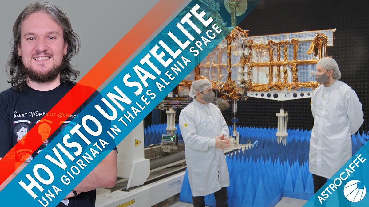 Link4Universe's tweet photo. Ho visto satelliti dal vivo!! Oggi, per la giornata nazionale dello spazio, sono stato in visita alla più importante azienda aerospaziale italiana: @Thales_Alenia_S nella sede di Roma! Qui potete vedere il video:
https://t.co/Xs240qKKhm https://t.co/cAZeXpzZIK