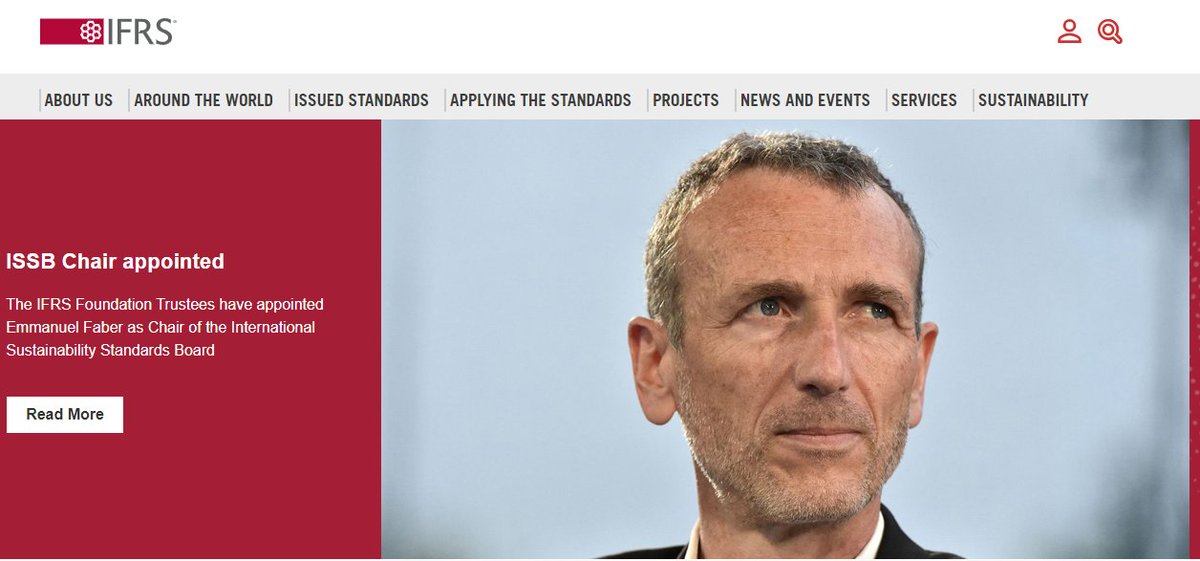 Today <a href="/IFRSFoundation/">IFRS Foundation</a> appointed me to lead the International Sustainability Standards Board. 1st step: 12 months to create a climate standard for the financial markets to start using for their capital allocations. Unique opportunity for structural change. bit.ly/3p1ZaW4