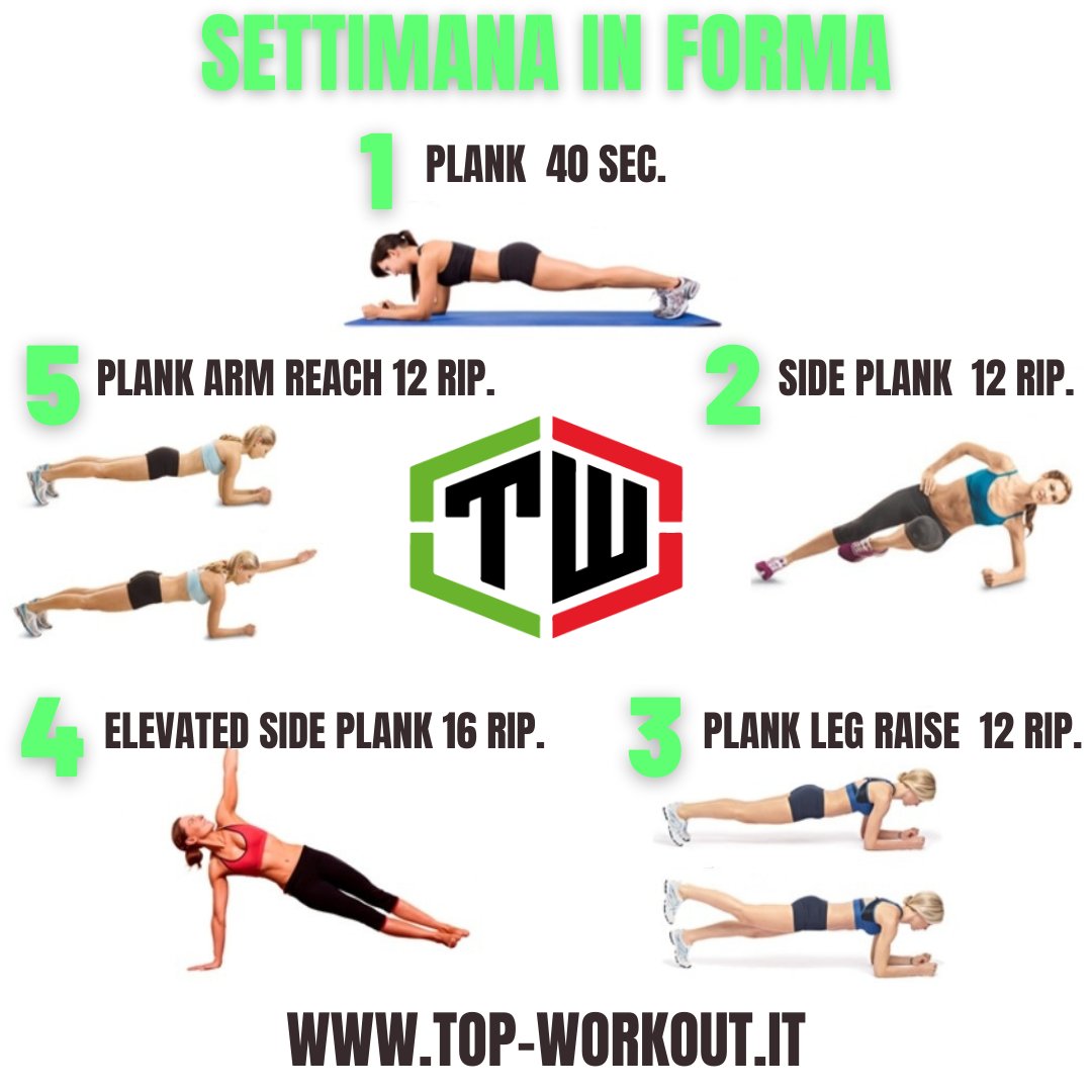 TopWorkout1's tweet photo. #settimanainforma #allenamento #plank #abbigliamento #accessorifitness https://t.co/pKGUbHzIru