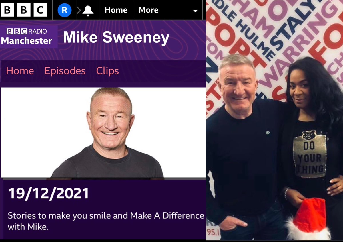 Rowetta🎙 (@rowetta) on Twitter photo 📻 This Sunday 19th December I’ll be joining Mike Sweeney on his <a href="/BBCRadioManc/">BBC Manchester</a> show.
Singing Christmas songs and first BBC play of my new tune with Talgia - ‘Gotta Have Ya’ ( <a href="/reptiledfc/">Reptile Dysfunction</a> )
10am-2pm
I’ll be on from 1pm.
As <a href="/sweeneysalford/">Mike Sweeney</a> says, “Be there or be square” 🎄💃🏽 📻 This Sunday 19th December I’ll be joining Mike Sweeney on his <a href="/BBCRadioManc/">BBC Manchester</a> show.
Singing Christmas songs and first BBC play of my new tune with Talgia - ‘Gotta Have Ya’ ( <a href="/reptiledfc/">Reptile Dysfunction</a> )
10am-2pm
I’ll be on from 1pm.
As <a href="/sweeneysalford/">Mike Sweeney</a> says, “Be there or be square” 🎄💃🏽