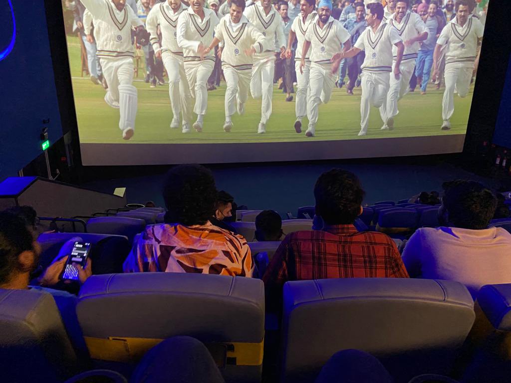 <a href="/IndiaCinepolis/">Cinépolis India</a> pls make your staff check that proper social distancing is maintained at your cinemas. Today i saw bulk of ppl sitting clustered not following rules. Nobody wants theatres to shut and its staff to lose their jobs. #SpiderManNoWayHome