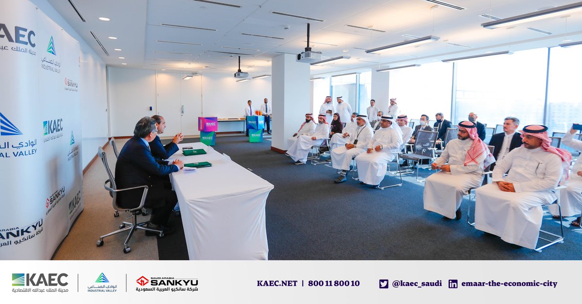 kaec_saudi's tweet photo. @ECZA_GOV @SankyuArabia تمثل شركة سانكيو استثمار أجنبي مباشر من اليابان بنسبة 100٪ وتتواجد في 38 دولة وأكثر من 30،000 موظف متواجدين حول العالم.

@SankyuArabia 
 
#KAEC https://t.co/SSy2Fw4dhr