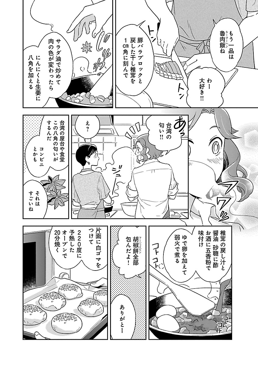 同棲している女二人が異国のごはんを作る話(8/10) 