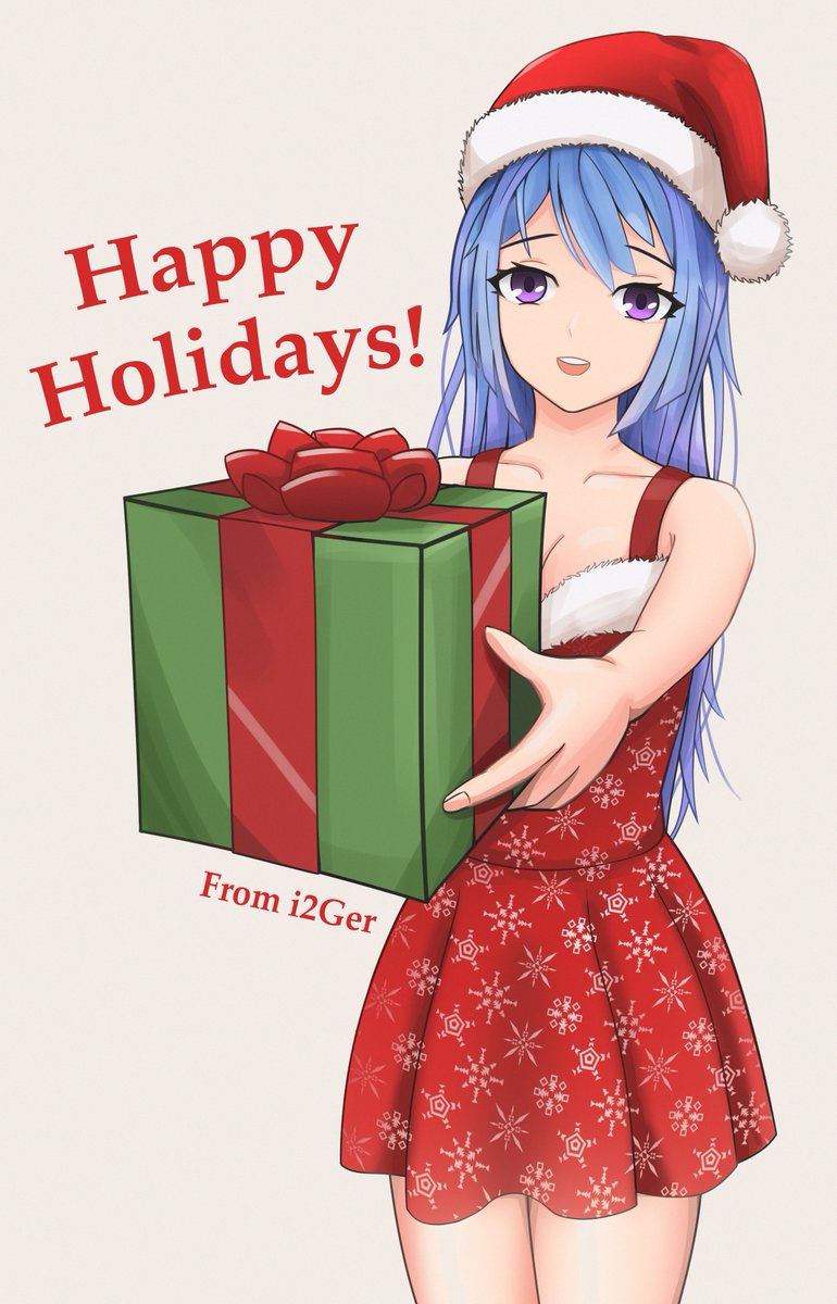 i2Ger_Art's tweet photo. Happy Holidays and Merry Christmas from Helena!
#AzurLane #ヘレナ #Helena #アズールレーン https://t.co/dk8gzL3TWa