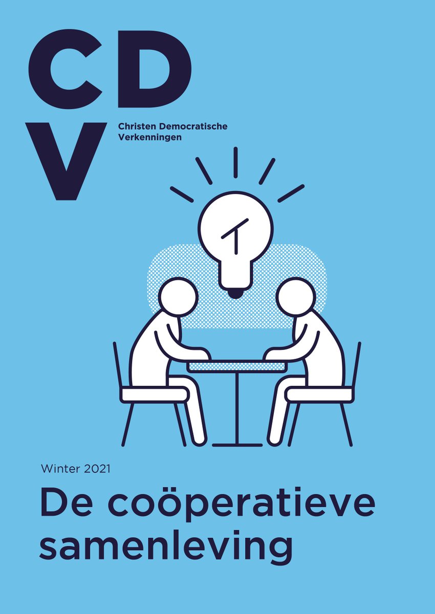 Vandaag verschijnt het CDV-winternummer 'De coöperatieve samenleving'. 

Daarin aandacht voor de opkomst van zorg- en energiecoöperaties. Die opkomst wordt door de politiek grotendeels genegeerd, wellicht omdat ze het eigen, neoliberale falen markeren.

👉 bit.ly/3q3XFWH