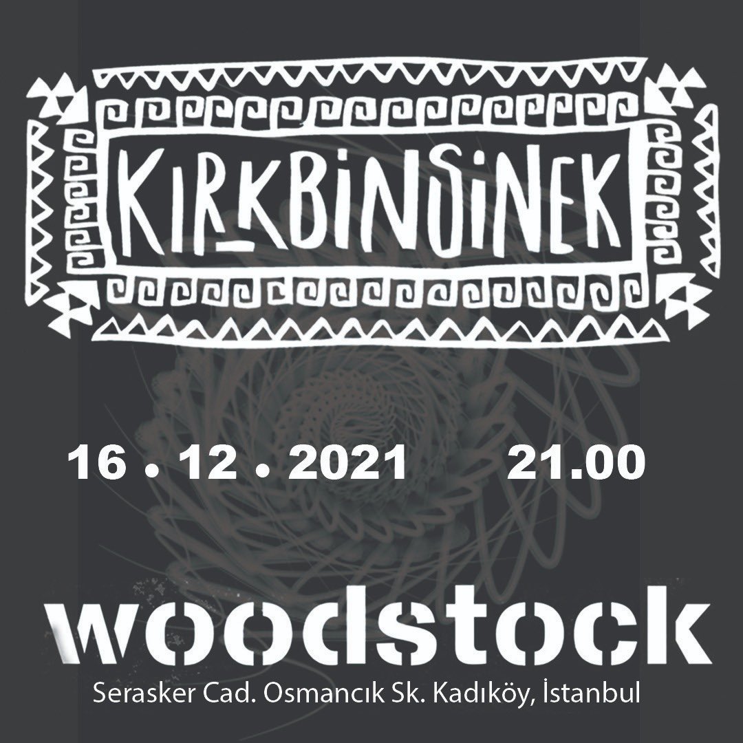 <a href="/kirkbinsinek/">Kırkbinsinek</a> bu akşam Kadıköy Woodstock sahnesinde. Sinek özleyenlere duyurulur.