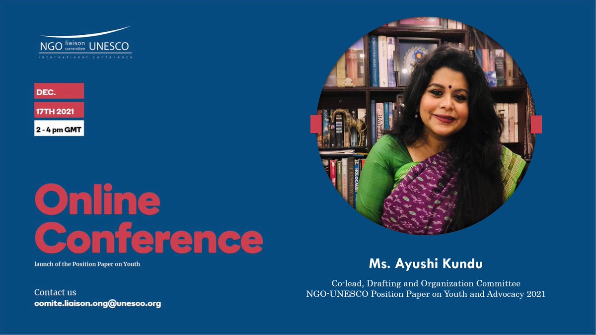 SoroptiTweet's tweet photo. We are pleased to announce that the @NgoUnesco are launching the Position Paper on Youth, which will be presented by Soroptimist @ayushi_kundu!

Follow the launch on 17 Dec, 3pm CET here 🔗 https://t.co/at8amffWLS

To sign the paper, please visit 🔗 https://t.co/LsunShCWqO https://t.co/N7CKciYsNp