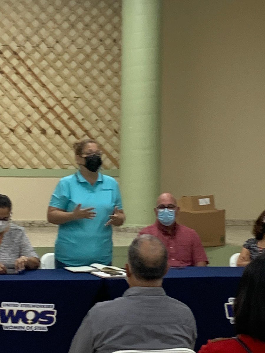 Mayra4714's tweet photo. Asamblea Extraordinaria 2021. Nuevos proyectos con los mejores servidores públicos #USWProud #USWLocal8198 https://t.co/ZAOLKcRxbz