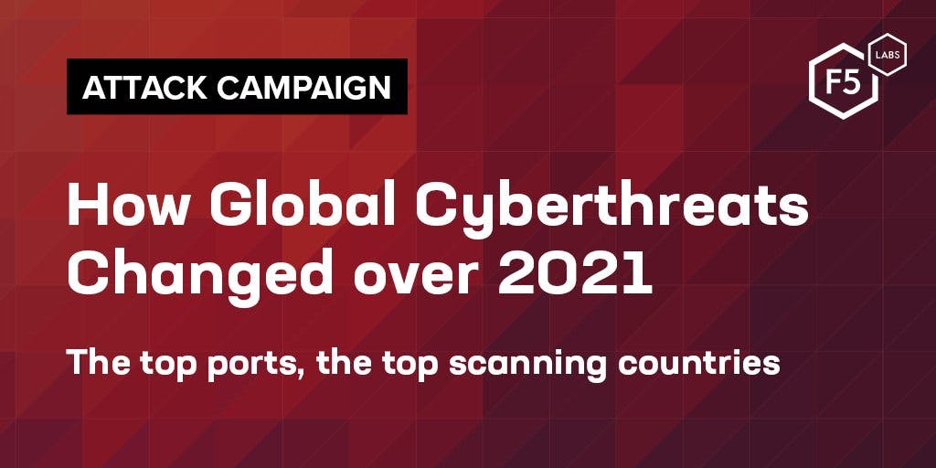 Keiron_Shep's tweet photo. With 2021 drawing to a close, how has the threat landscape changed this year? F5 Labs has dived into the data, so you don't have to: https://t.co/1Qzh6QwzJw https://t.co/Fq8uSqVNw0