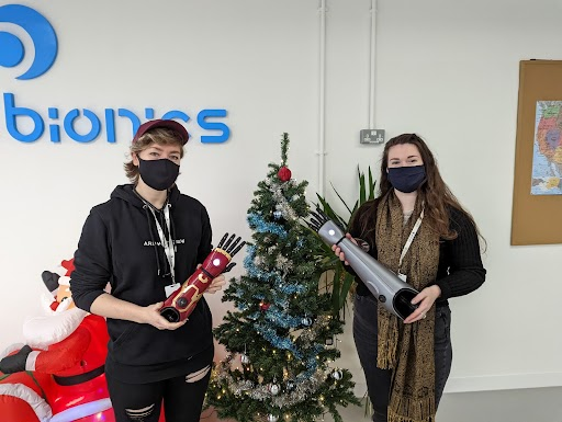 openbionics's tweet photo. Santa’s Production team loading up the sleigh ready for a special Christmas delivery 💫 🦾🎁 https://t.co/ZdQVZOtIgs