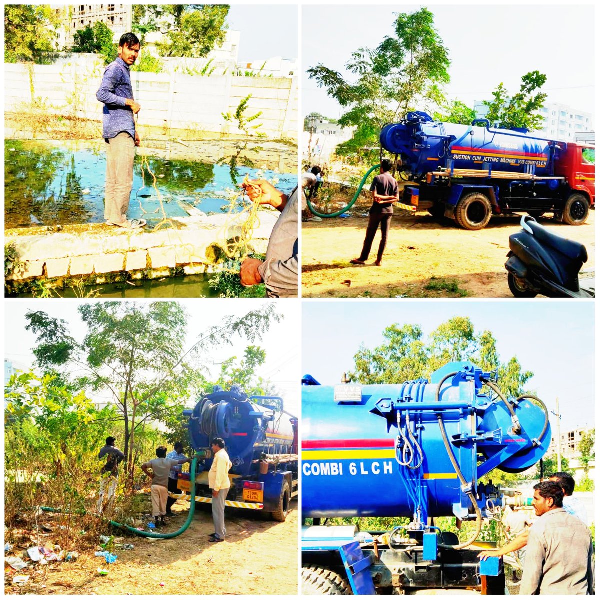MLR_Block_A's tweet photo. Thank you
#Aakash_Layout_committeeat at #mallampet
For initiating of drainage sump cleaning

@CommissionrGHMC 
@RajuShambipur 
@kp_vivekanand https://t.co/ItM1eAJUoG