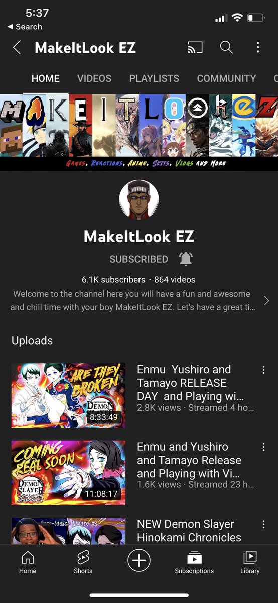 MakeitL00kEZ's tweet photo. Anyone else seeing this new YouTube layout? #youtubelayout #yourune #gamingchannel #youtubeupdate https://t.co/3IArvSSODY