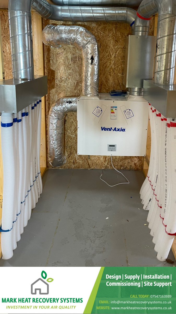 MHeatRecovery's tweet photo. Some great installations we carried out this year! Next year is going to be even bigger and better! @VentAxia @UK_Lindab @MHeatRecovery #MVHR https://t.co/DSKBjx034g