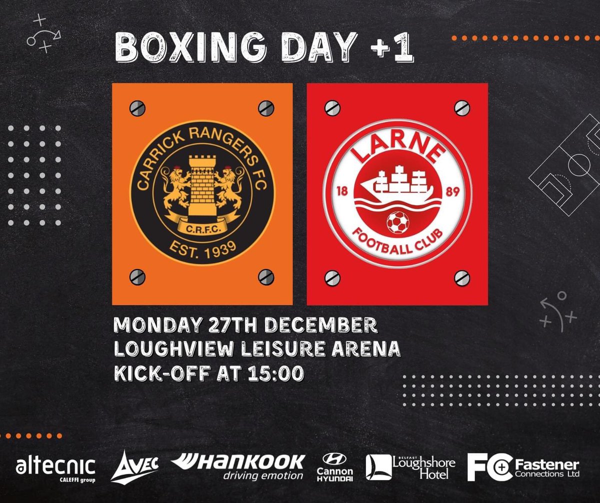 CarrickRangers's tweet photo. ๐ฅ๐ฎ๐ป๐ฑ๐ผ๐บ ๐๐ฐ๐ ๐ผ๐ณ ๐๐ถ๐ป๐ฑ๐ป๐ฒ๐๐
To raise awareness of #StephenClementsDay tomorrow,we are giving you the chance to win!Simply ๐ฟ๐ฒ๐๐๐ฒ๐ฒ๐ this post to be in with a chance of winning;
โก๏ธ A one-off #CRFC #SCF 1/4 zip.
โก๏ธ 2 tickets to our Boxing Day +1 clash vs Larne https://t.co/n58CwrSaOH