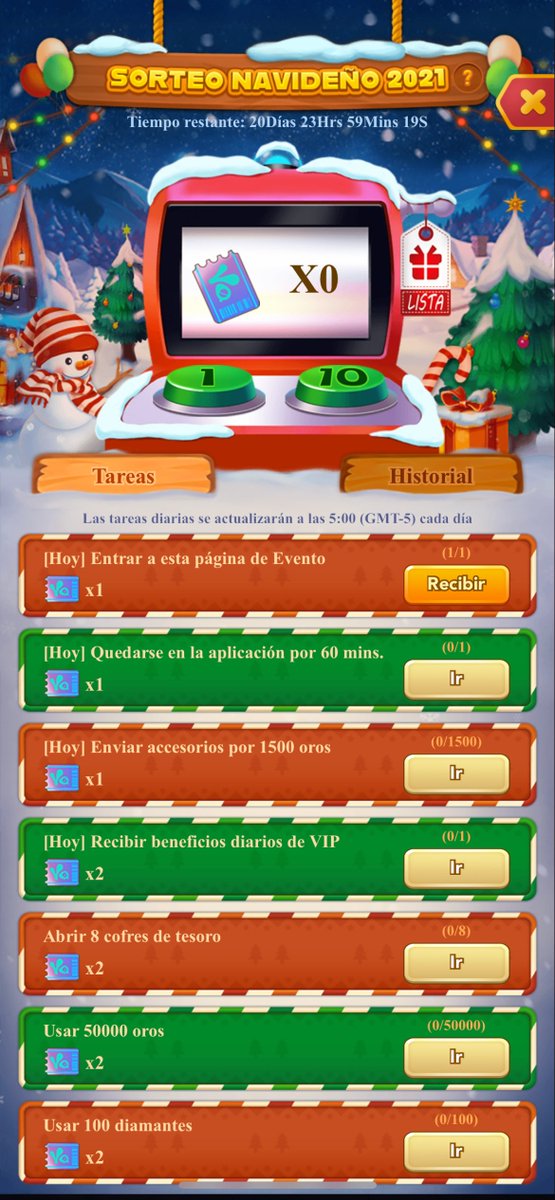 YallaParchis's tweet photo. ¡El evento Sorteo Navideño llegó a Yalla Parchís! 
Cumple las tareas para participar en los sorteos, con la posibilidad de ganar un gran número de diamantes, los dados exclusivos y el tablero especial de Navidad2021. 🥳
¡No te lo puedes perder!✌️ https://t.co/6Qk82Z17Df