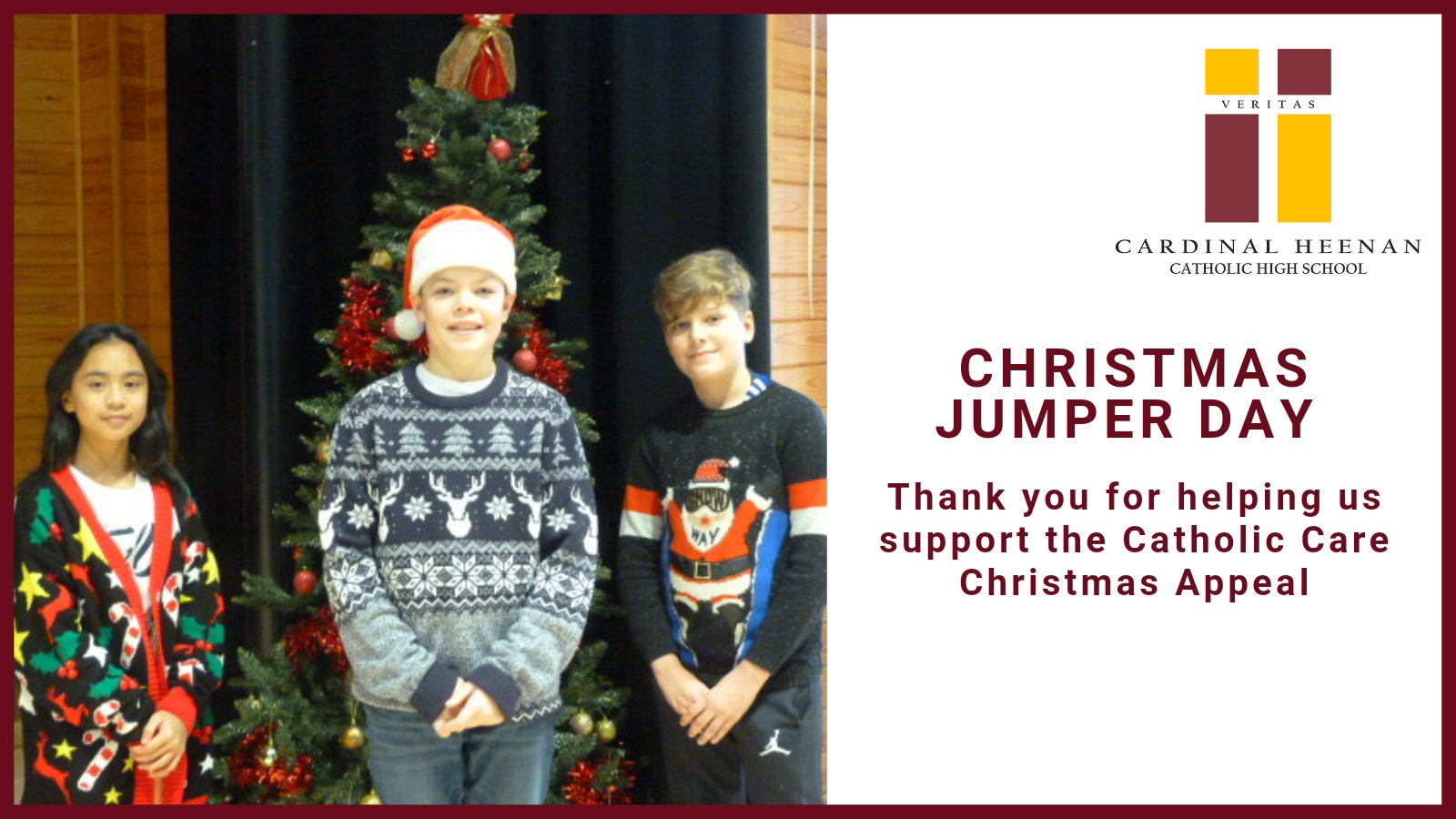 Catholic Christmas Appeal 2022 Cardinal Heenan Catholic High School (@Chchsleeds) / Twitter