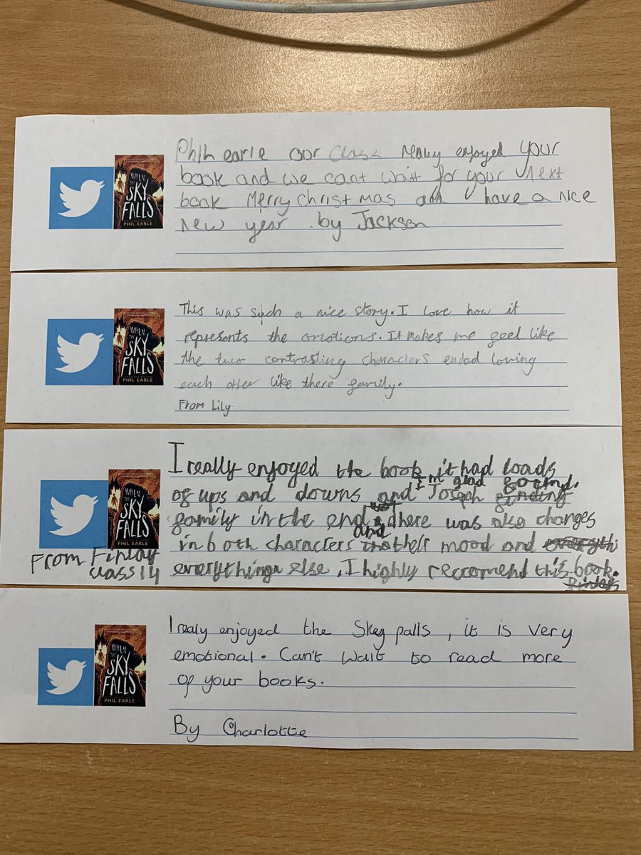 carlapop (@carlapop18) on Twitter photo <a href="/philearle/">Phil Earle</a> Class 14 finished ‘When The Sky Falls’ this morning and they wanted to tweet you! The buzz in class was incredible! <a href="/glusburn_cp/">GLUSBURN CP SCHOOL</a> <a href="/philearle/">Phil Earle</a> Class 14 finished ‘When The Sky Falls’ this morning and they wanted to tweet you! The buzz in class was incredible! <a href="/glusburn_cp/">GLUSBURN CP SCHOOL</a>