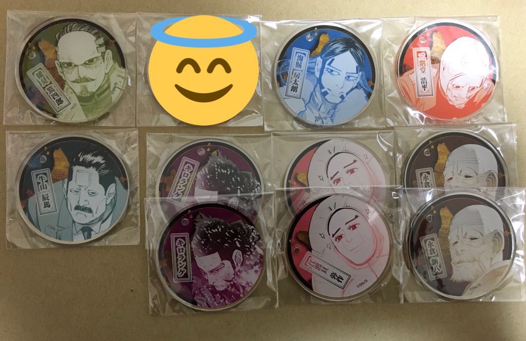 berry_1115's tweet photo. 【交換/譲渡】ゴールデンカムイ/ジャンプショップ/ジャンショ/JS/名場面ジオラマコレクション/アクリルフィギュアコレクション
譲）画像参照
求）尾形、鯉登、月島、杉元、ヴァシリ
アクリルフィギュア→鯉登
ステータスカード鯉登
または定価＋送料
※海賊、鶴見は交換のみ。
郵送希望です。 https://t.co/aVyUHiSuoy
