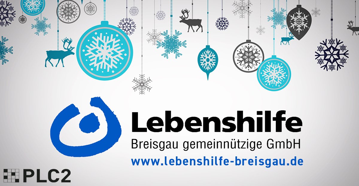 This year, instead of #Christmas presents, #PLC2 took the decision to make a #donation to projects in our home region. Lebenshilfe Breisgau gGmbH is dedicated to bringing more sunny sides to the lives of people with disabilities in a variety of ways: lebenshilfe-breisgau.de