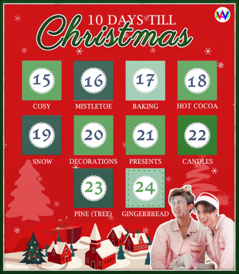 WAXmasSupport's tweet photo. Admin was asleep so I’m a bit late!

It’s time for the prompt: mistletoe 

Post your work using these tags:

#9DaysTillXmasMG
#CountdownTillXmasMG https://t.co/DDODLneKYX