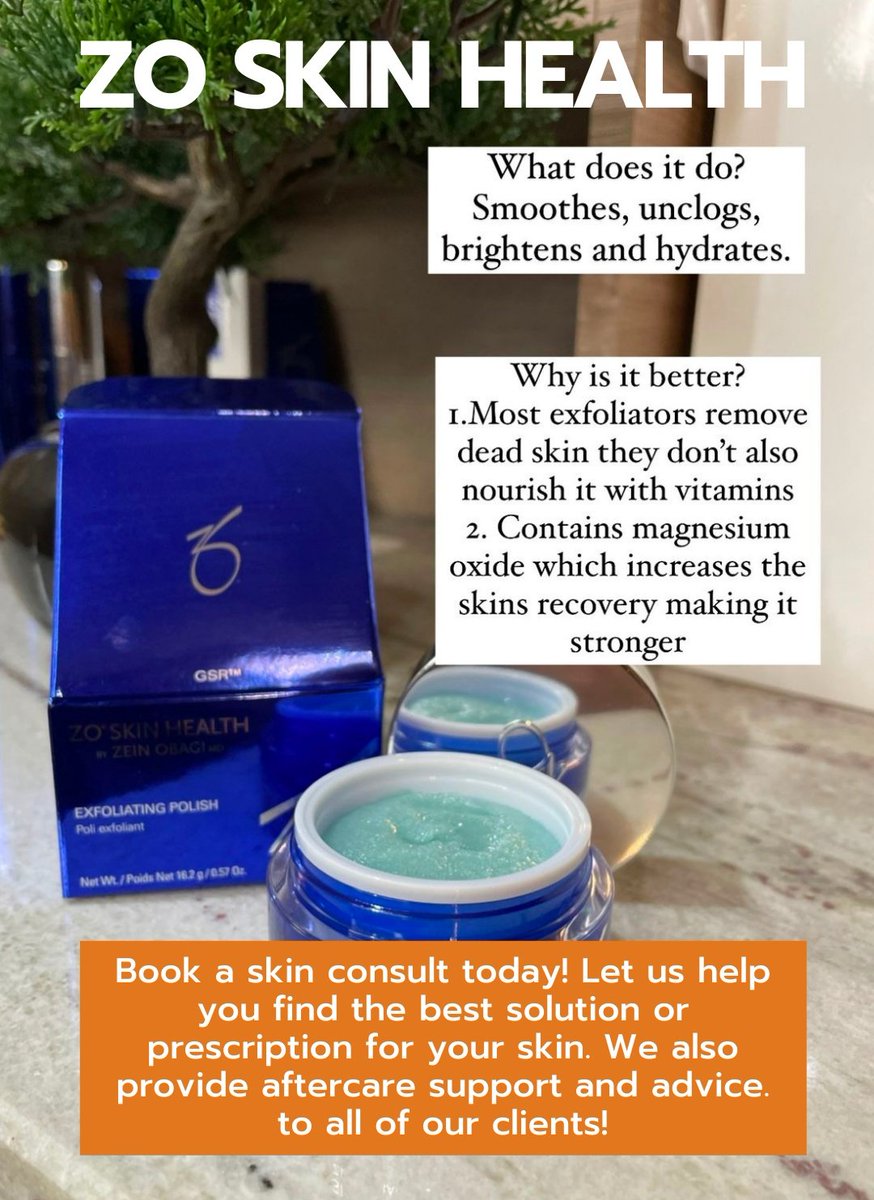 TheWesterwood's tweet photo. Book a skin consultation with us today! We will help you find the best solution for YOU! https://t.co/9JBcpjKoxV #zoskinhealth @zoskinhealth https://t.co/ciiXjSaT70