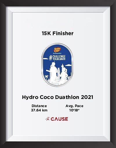 bebek_beruang's tweet photo. #HydrococoDuathlon2021 15k #Hydrococo #CauseID #walking #running https://t.co/FsjiEgyoTD