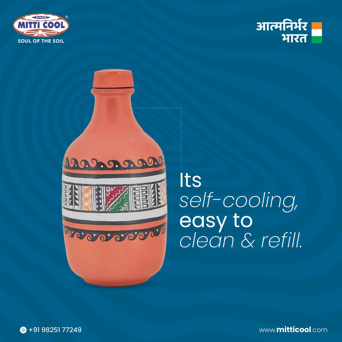 Mitticool water bottle #Royalwhite #mitticool 
#MansukhPrajapati #Cookware #Servingware
#Tableware #Clayware #Mitti #AtmanirbharBharat
#Vocal4Local #makeinindia #mitticoolsurat
#mitticoolrajkot #mitticoolmorbi #mitticoolthangadh