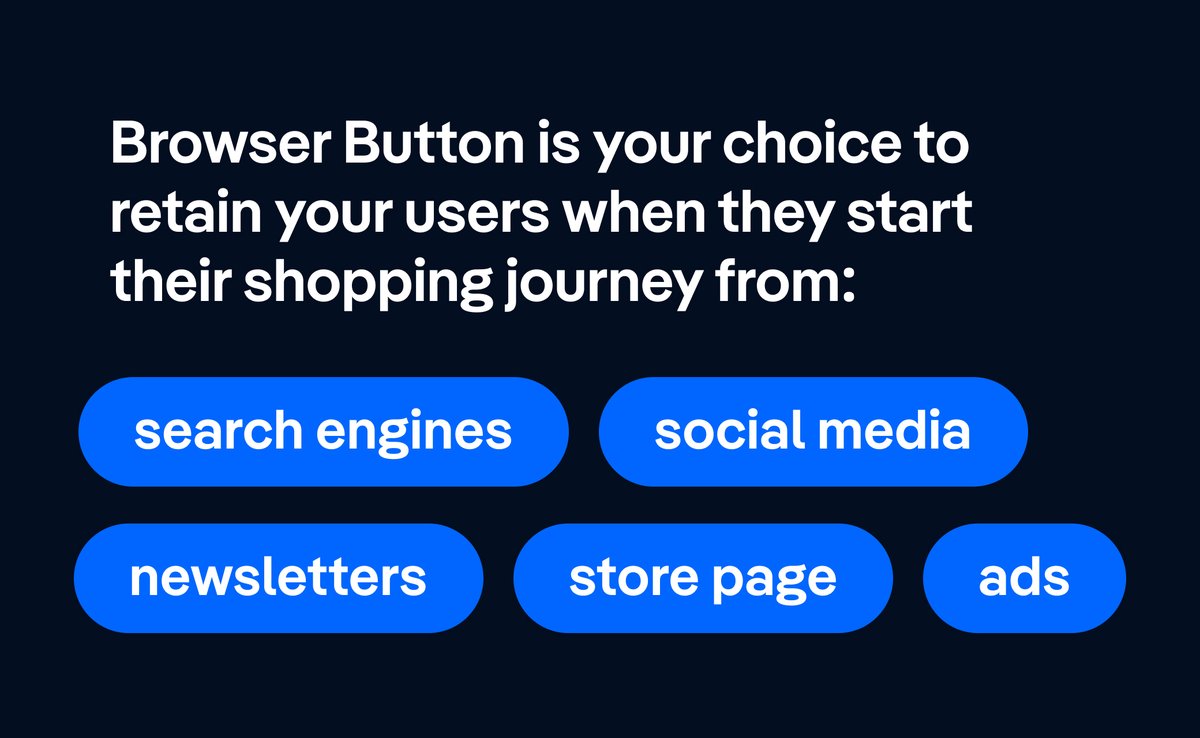 BesttoolbarsN's tweet photo. Stop investing in Pay Ads every three months and during the peak period instead of one-time investing in a long-term profitable solution - Browser Button!
Don’t miss the chance to get a 15% discount for the Browser Button Development! Limited offer! Hurry today or regret later! https://t.co/gTWEPO47LW