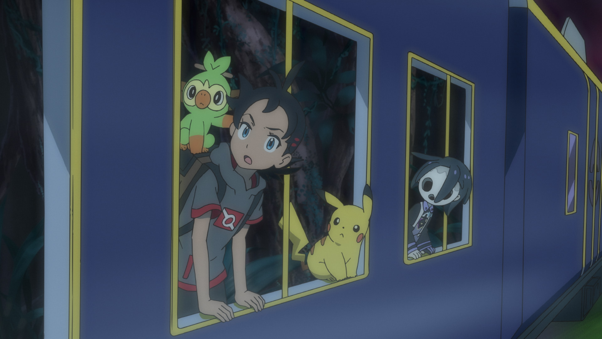 アニメ ポケットモンスター 公式 アニポケ 第91話 ゴースト列車 出発 だよ ラテラルタウンに向かうため サトシとゴウがうっかり乗り込んでしまったゴースト列車 何だか サトシの様子がヘン さらに ミカルゲ が暴れだし 列車内はパニック