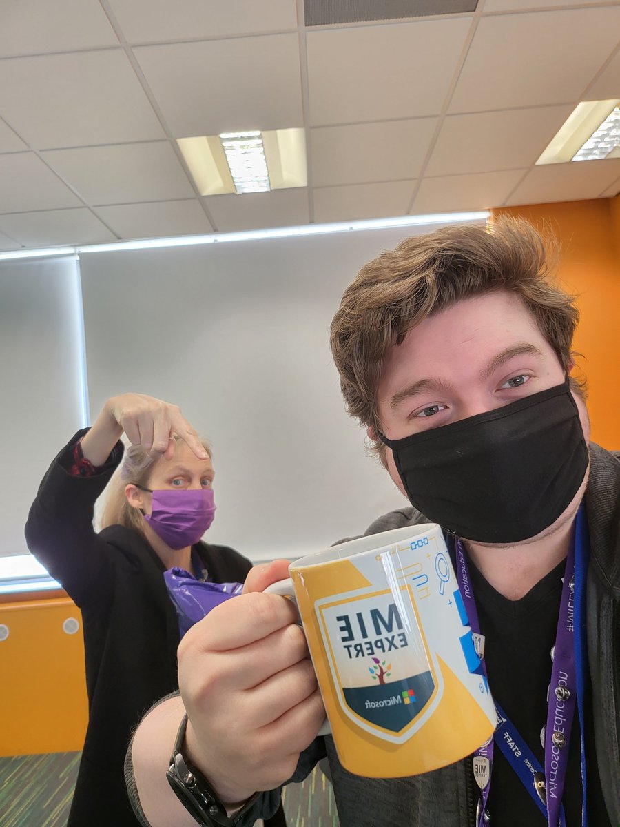 DrewScrimshaw's tweet photo. Thanks @MSEducationUK for the SWAG! My very own #MIEE mug! 😃😎 https://t.co/aoDKdv5qxo