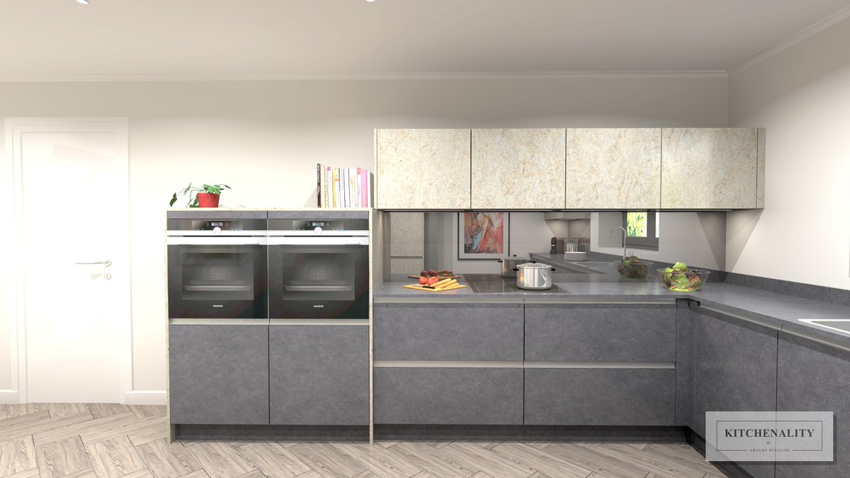 Checkout the latest 3D kitchen design from the team at Kitchenality......the 'brutal' concrete look. Want to know more, come and talk to us in the showroom at Arighi Bianchi in Macclesfield or see the full article at kitchenality.co.uk/concrete-look-…
