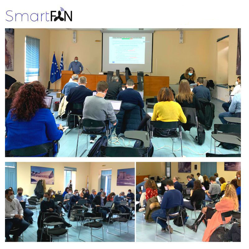 📣 The Final Meeting and Review Meeting of SMARTFAN took place in Lavrion Technological Cultural Park. Great achievements and exceptional results have been presented and the project received a positive feedback by the External Monitor.
Check the gallery!
bit.ly/3yy5Kqs