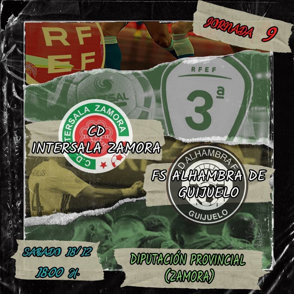 🏆 TERCERA DIVISIÓN NACIONAL

⚽ @intersalazamora 🆚 @alhambradeguijuelofs 

🖊️ El calendario y el desarrollo de la competición ponen una nueva piedra en el camino de @alhambradeguijuelofs que tratará de pasar página a la derrota pasada en el derby prov… instagr.am/p/CXil1MwjC0r/