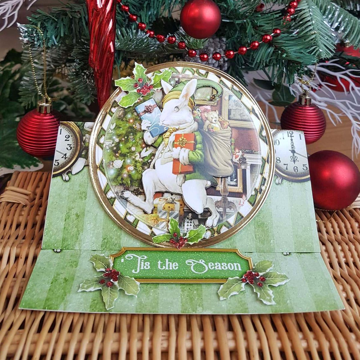 DebbiMooreCraft's tweet photo. Tis the season to be running around like the white rabbit!!
Remember to take a minute for you in all the madness!
(Taken from our Christmas in Wonderland collection)
#cardmaking #debbimooredesigns #papercraft #handmade #cardmakingideas #craftinspiration #ilovecrafting #christmas https://t.co/uJzyL6WgFO