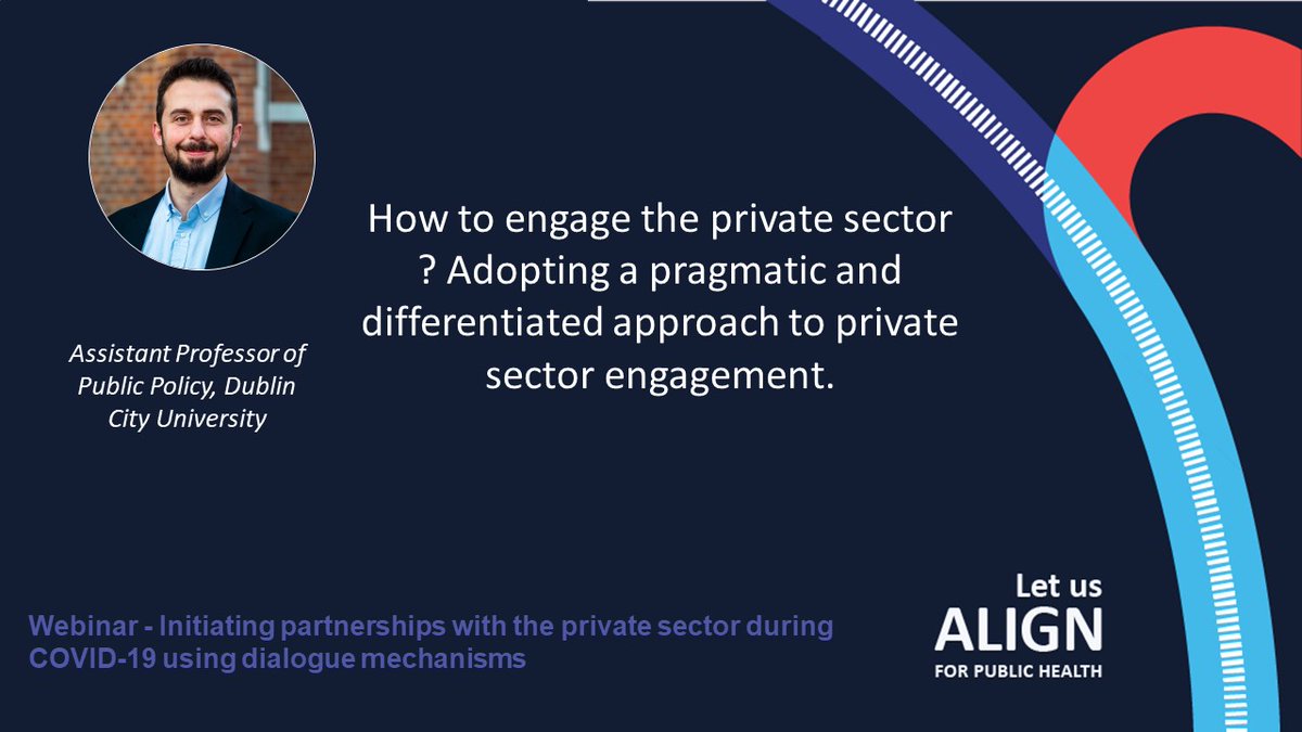 Webinar 'Initiating partnerships with the private sector during COVID-19 using dialogue mechanisms' is on! Join us: bit.ly/webinar_211216…