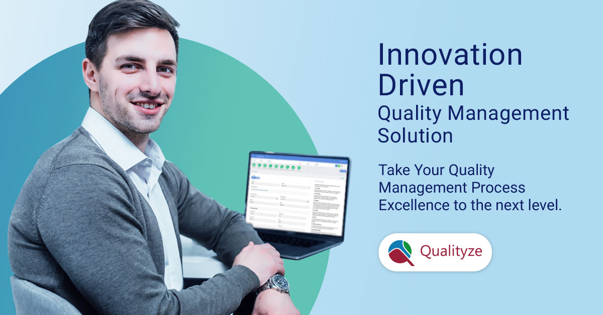 qualityze's tweet image. Optimizing #QualityandCompliance can be challenging with traditional #QualityManagementSolutions. Get smarter quality solutions like Qualityze EQMS Suite to manage #QualityProcesses more efficiently than ever while #MeetingCompliance. Know more
bit.ly/3s9iump