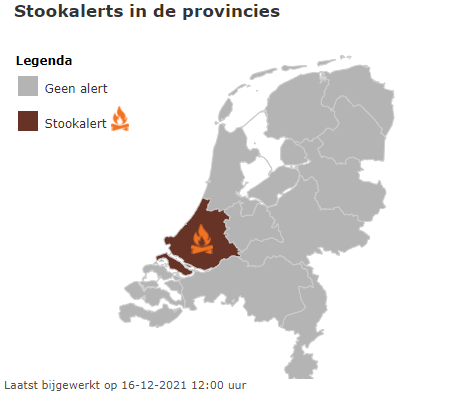 rivm's tweet image. #Stookalert voor de provincie #ZuidHolland. 
Omdat de weersomstandigheden ongunstig zijn, blijft rook langer hangen. Door niet te stoken, voorkom je gezondheidsklachten en hinder bij jezelf en in je omgeving. Denk aan elkaar. bit.ly/3IMPczQ