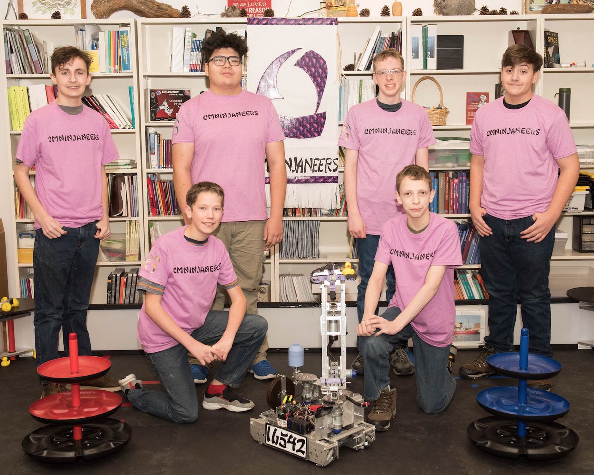 Meet our expanding team! FLL Alumni and recent FRC participants!