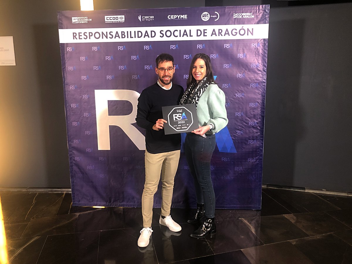 Hoy hemos recogido el #SelloRSA! 🏅

Por cuarto año consecutivo ATRIA Innovation renueva su sello RSA! Seguimos comprometidos con la igualdad, la conciliación y el medioambiente 🌳