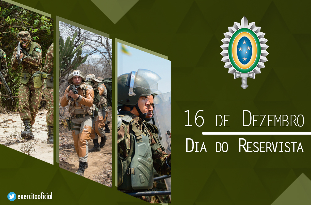 Exército Brasileiro 🇧🇷 on X: 16 de dezembro - Dia do Reservista